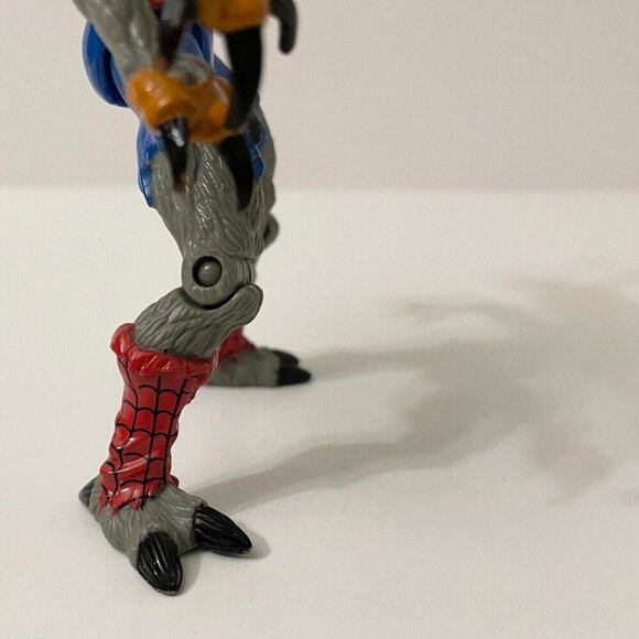 Vintage 1995 Manspider Spiderman Action Figure Marvel Toy Incomplete - Picture 16 of 16